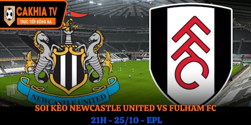Soi kèo Newcastle United vs Fulham FC: 21h - 25/10 - EPL